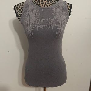 M. Rena Leisure Gray Tank